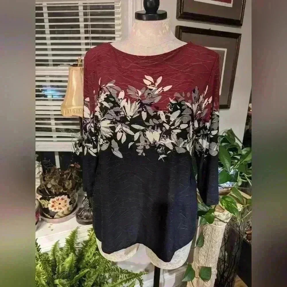 Croft& Barrow Women's Top Size XL